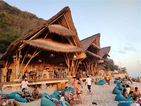 Sunset Dinner at Sundays Beach Club, Ungasan Bali - eNidhi India Travel ...