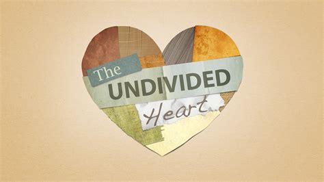 undivided heart - Matt Rawle