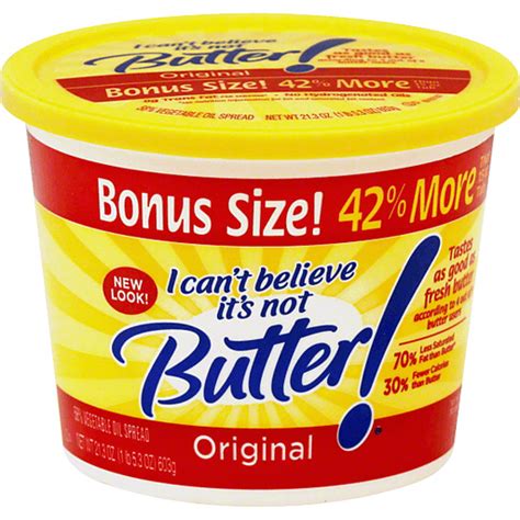 I Can't Believe It's Not Butter! Original | Margarine & Butter ...