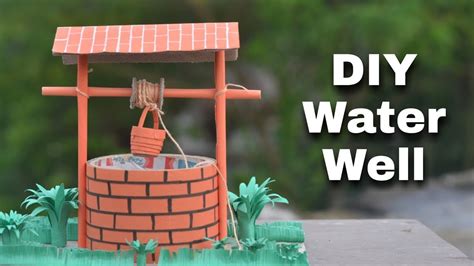 How To Make Well | DIY Water Well | Paper Craft Ideas | Best Out Of ...