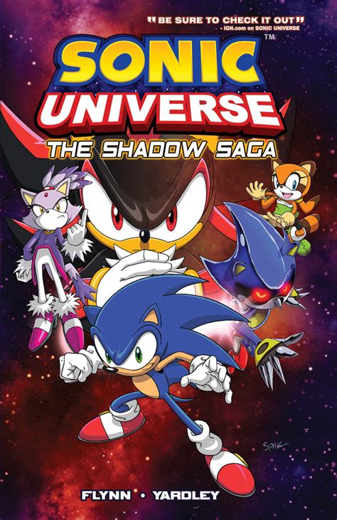 COMIC BOOK REVIEW: Sonic Universe Volume 1 — The Shadow Saga Graphic ...