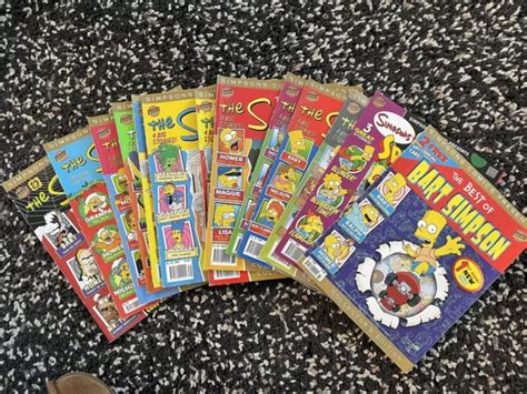 SIMPSONS COMICS & Best of Bart Simpson Comics bundle 51 issues Bongo Comics £199.00 - PicClick UK
