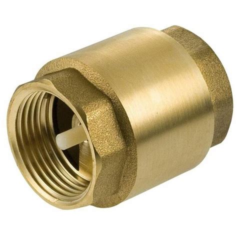 Invena - 2' Inch Brass 12 Bar Check Valves Non-Return Valve Female X Female | INVENA | US