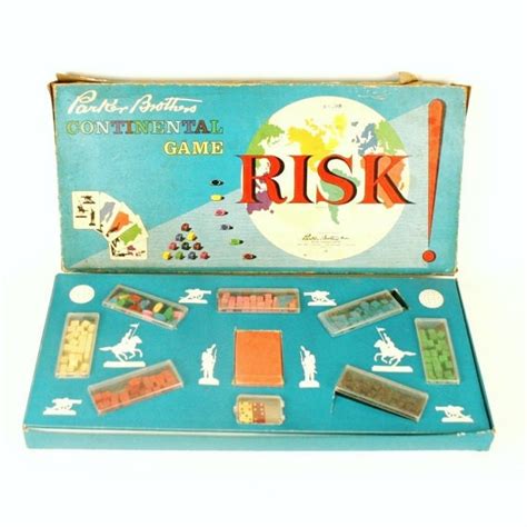 Vintage 1959 Risk Board Game by Parker Brothers USA by sariloaf