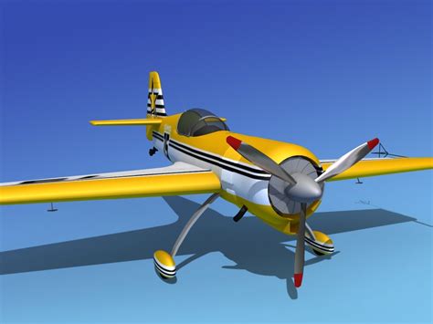 sukhoi su-26 aerobatics 3d model