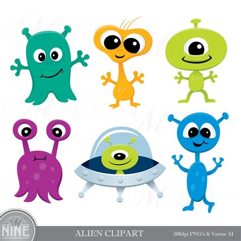 cute alien clipart 20 free Cliparts | Download images on Clipground 2024