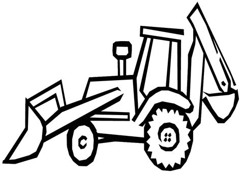 Digger Coloring Pages - Coloring Home