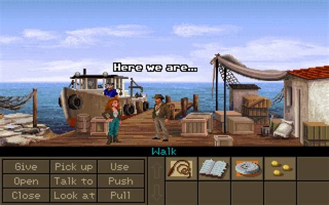 Play Indiana Jones and the Fate of Atlantis online - PlayDOSGames.com