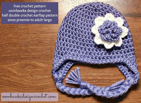 Crochet Patterns Galore - Earflap Hat