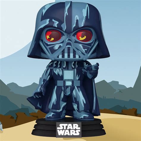 Funko POP! Star Wars: Retro Series - Darth Vader #456 (Exclusive ...