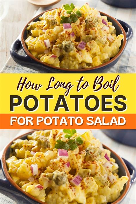 How Long to Boil Potatoes for Potato Salad (+ Easy Recipe) - Insanely Good