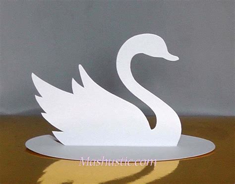 How to make a paper swan | Paper swan, Bird paper craft, Paper crafts ...