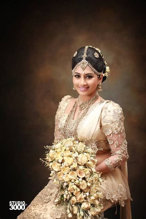 sri lankan wedding sarees