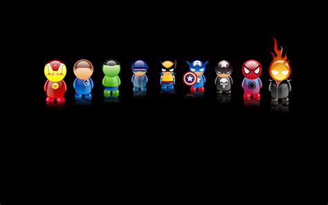 Superheroes Cartoon Wallpapers - Wallpaper Cave