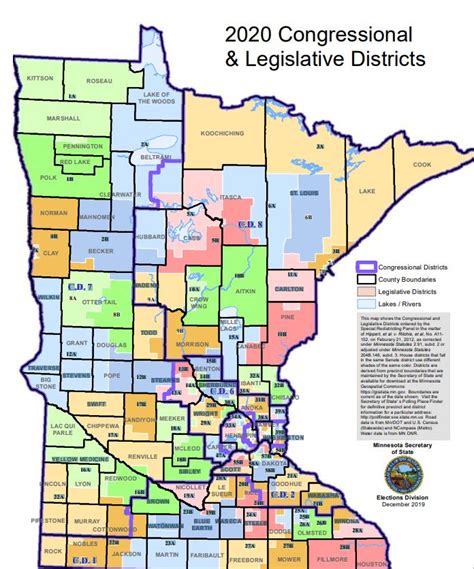 Redistricting maps released - Southern Minnesota News