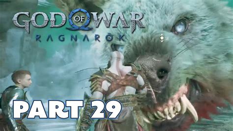 Fighting Garm the Hound of Hell! | God of War Ragnarök - Part 29 - YouTube