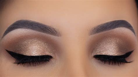 Brown Bronze Eye Makeup Tutorial | Everyday Glam - YouTube