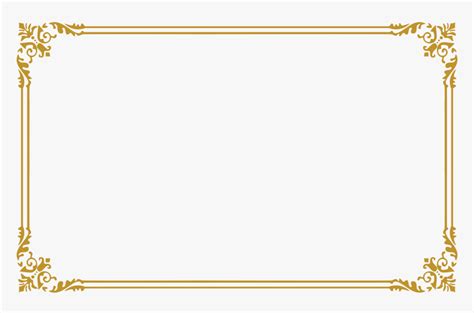 Certificate Border Design Templates