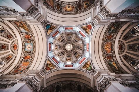 Premium Photo | Interior of salzburg cathedral in salzburg, austria.