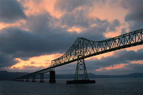 Astoria Bridge at Sunset Photograph by JoJo Photography