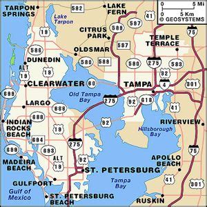 tampa bay cities map - The Adventures of Accordion Guy in the 21st Century