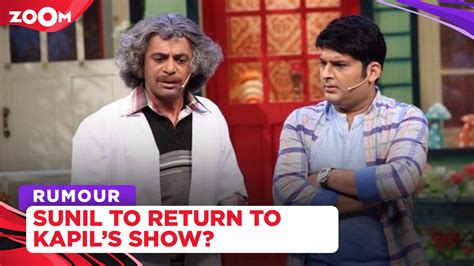 Sunil Grover all set to return to Kapil Sharma's show because of Salman ...