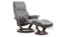 Wing Leather Reclining Chair by Stressless is Fully Customizable by You | SavvyHomeStore.com