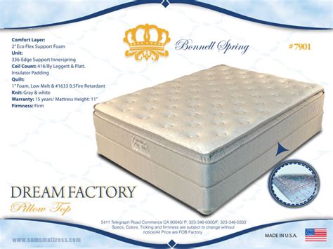 Dream Master Pillow Top | Sams MattressSams Mattress