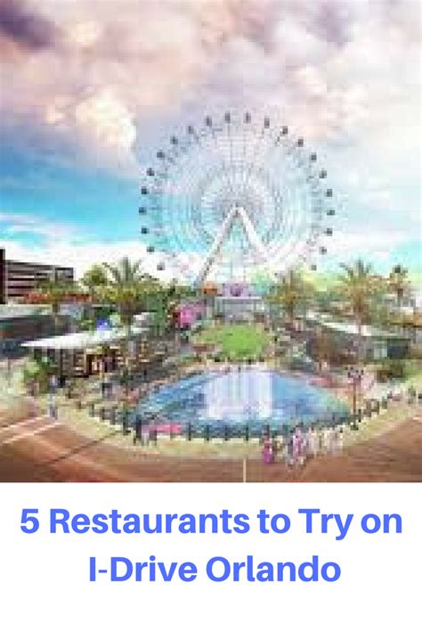 5 Restaurants to Try on I-Drive Orlando