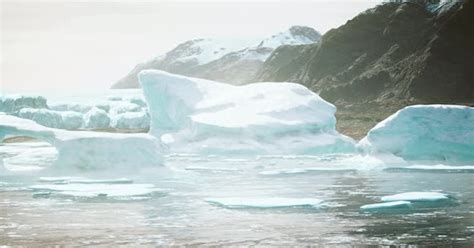 Big Icebergs Near Greenland Region, Stock Video - Envato Elements