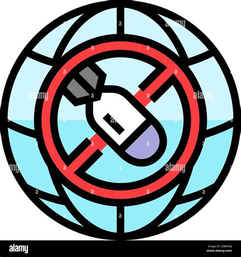 preventing exploitation environment in war color icon vector illustration Stock Vector Image ...