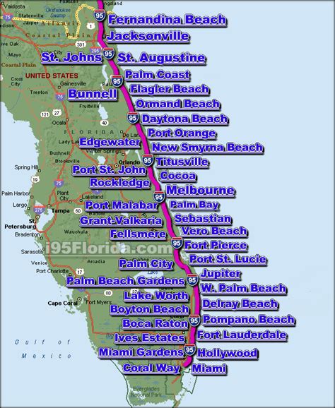 Stay Ahead of Traffic with I-95 Florida Maps and Road Conditions