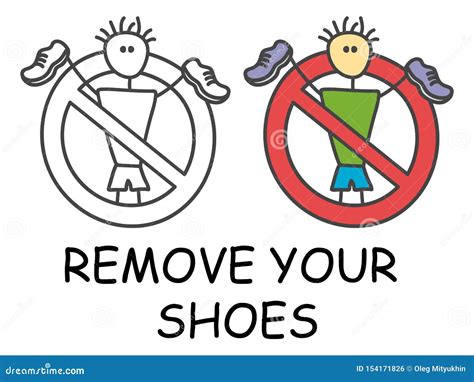 Remove Shoes Stock Illustrations – 38 Remove Shoes Stock Illustrations, Vectors & Clipart ...