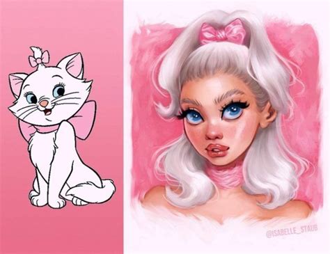 Gallery turns disney animals into humans – Artofit