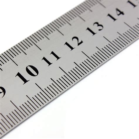 30CM STAINLESS STEEL Metal Ruler Rule Precision Double Sided Measuring Tool New $1.12 - PicClick