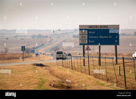 Road in middelburg, South Africa Stock Photo - Alamy