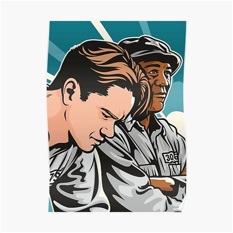 Pixel Art "The Shawshank Redemption" Poster - tropicalexpressllc.com