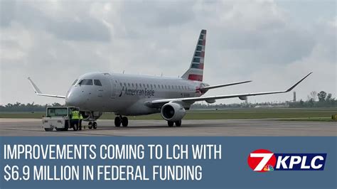 Improvements coming to Lake Charles Airport with $6.9 million in federal funding - YouTube