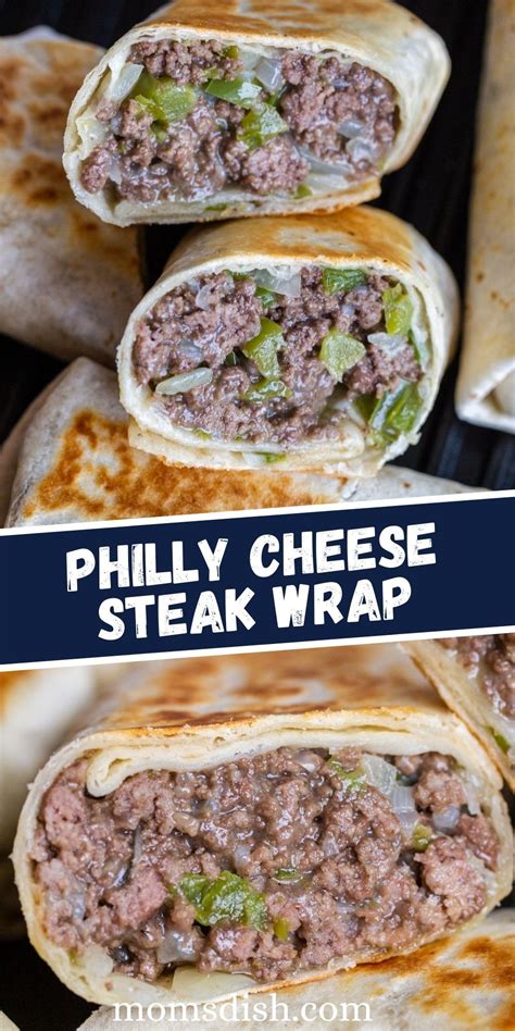 Philly Cheese Steak Wrap in 2021 | Pork recipes for dinner, Grilled dinner recipes, Roast dinner ...