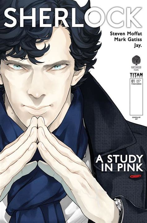 Sherlock Manga: A Study in Pink #1 - Review | Sherlock, Sherlock art ...