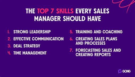 7 Skills Every Sales Manager Needs - Gong