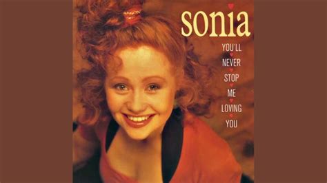 Sonia - You'll Never Stop Me Loving You [30 minutes extended] - YouTube