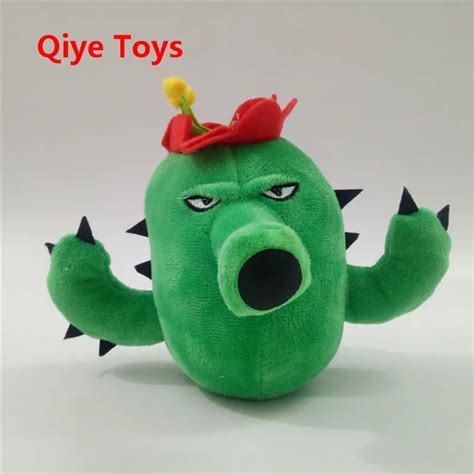 Cotton Plants VS zombies PVZ Cactus Soft Stuffed PlushToy Doll Xmas ...