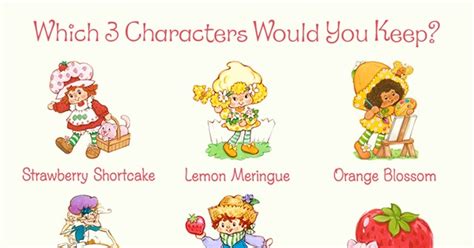 Strawberry Shortcake Characters