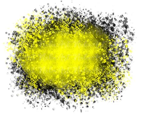 Background Paint Splatter Black Yellow Splash Frame - Etsy