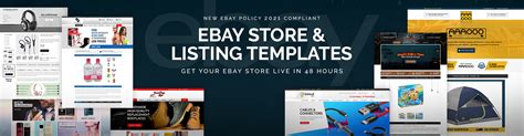 eBay Shop Design - Custome eBay store and eBay listing design services