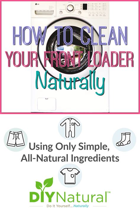 How to Clean Front Load Washer: Clean Your Washing Machine Naturally