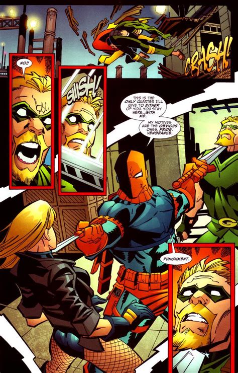 Deathstroke versus Green Arrow - Battles - Comic Vine