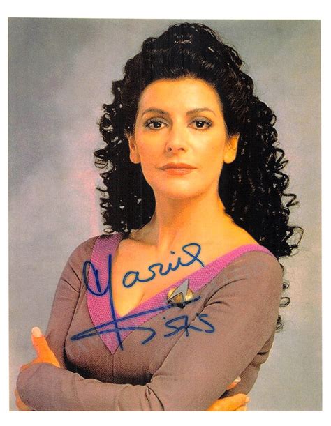 Marina Sirtis Autograph Signed Photograph – Tamino