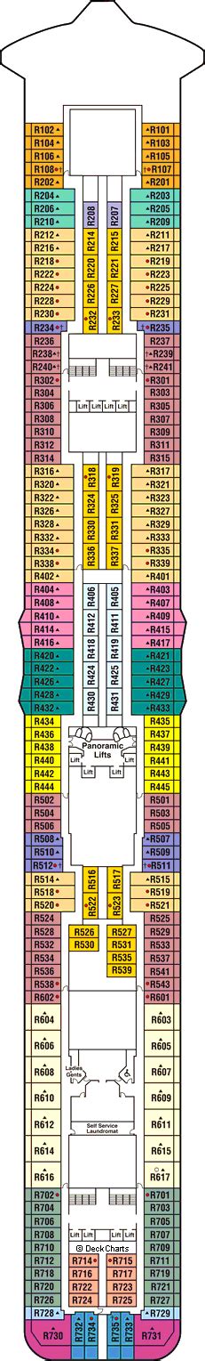 Majestic Princess Deck Plans, Ship Layout & Staterooms - Cruise Critic